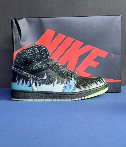 نایک جردن ساقدار چشم گربه ای (شبنما) NIKE AIR JORDAN 1 HIGH