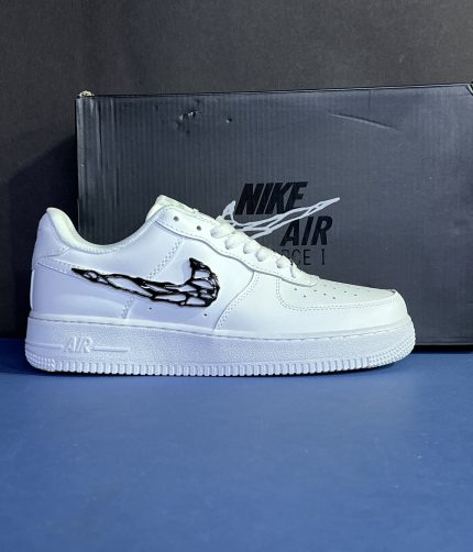 نایک ایرفورس وان مولتن متال (نایک مشکی) (NIKE AIRFORCE 1 MOLTEN METAL (BLACK METAL
